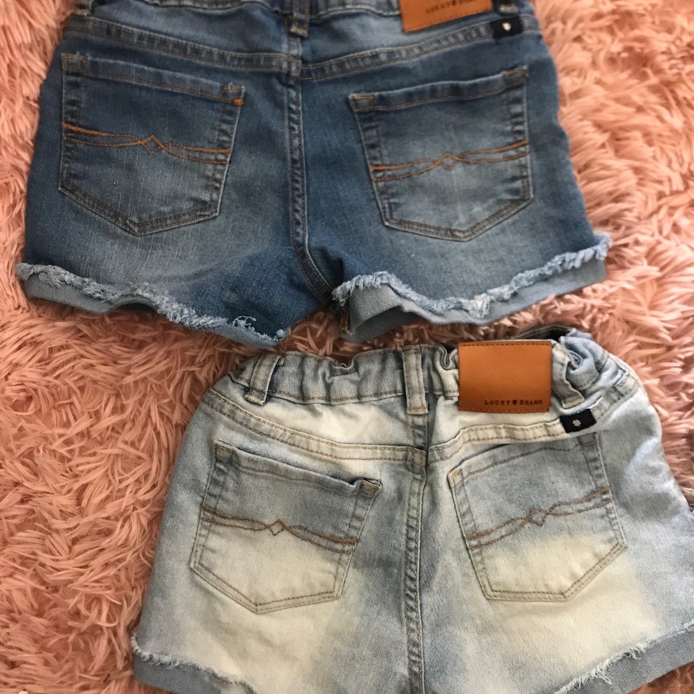 Girls lucky brand Jean shorts